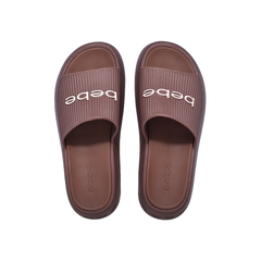bebe Ploffy Women Slide-23162-ChocolateBrown
