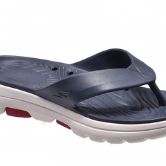 Skechers Foamies Go Walk Flip Flop 243024-Black White Red OK