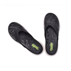 Skechers Foamies Go Walk Flip Flop 243024-Black White Green OK