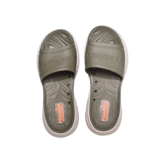 Skechers Foamies Go Walk Cruisen Slide 243021 -Olive Black Orange