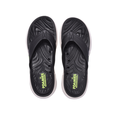 Skechers Foamies Go Walk Flip Flop 243024-Black White Green OK