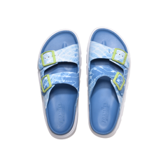 Skechers Foamies Print Two Strap Sandal-111458-Blue