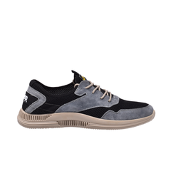 Jeep Low Cut Lace Court Sneaker-B11186740B-Gray
