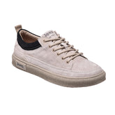 Jeep Low Cut Lace Court Sneaker-P12120300k-Beige