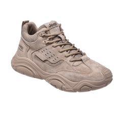 Jeep Mid Top Lace Versatile Chunky Sneaker-P341091132-Khaki
