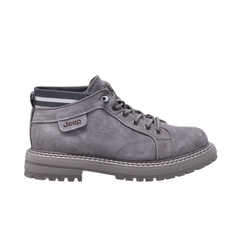 Jeep Ankle Lace Combat Suede Boot-P03232620K-Gray