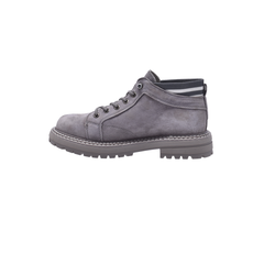 Jeep Ankle Lace Combat Suede Boot-P03232620K-Gray