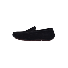 Jeep Slip on Suede Loafer-P10301020K-Black