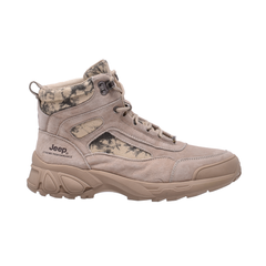 Jeep Ankle Lace Padded Combat Camo Boot-P141291118-Gray