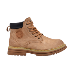 Jeep Ankle Lace up Padded Soft Leather Boot-P234M08386-Camel