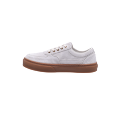 Jeep Low Cut Lace Court Suede Sneaker-P10120020k-OffWhite