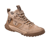 Jeep Mid Top Lace up Hiking Cap ToeSuede Boot-P241291120-Khaki