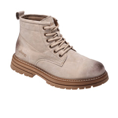 Jeep Ankle Lace Combat Boot-P224M08076-Beige