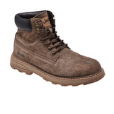 Jeep Ankle Lace Padded Soft Leather Boot-P693078RKK-Brown