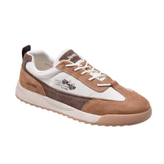 Jeep Low Cut Lace Court Sneaker-C221M01130-Brown