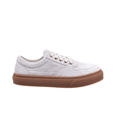 Jeep Low Cut Lace Court Suede Sneaker-P10120020k-OffWhite