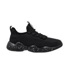 Jeep Low Top Lace Chunky Mesh Sneaker-P893166rk-Black