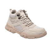 Jeep Mid Top Lace Combat Suede Boot-Ftyno-1006-Beige