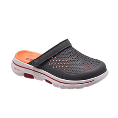 Skechers Foamies Go Walk 243016-DGray Orange White OK