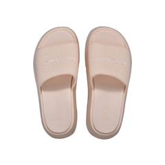 bebe Ploffy Women Slide-23162-IvoryBeige
