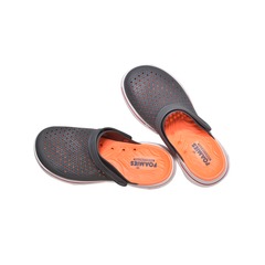 Skechers Foamies Go Walk 243016-DGray Orange White OK