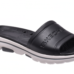 Skechers Foamies Go Walk Cruisen Slide 243021 -Black Gray Black OK