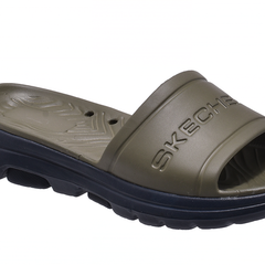 Skechers Foamies Go Walk Cruisen Slide 243021 -Olive Navy