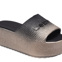 bebe Ploffy Women Slide-23215-OmbreBlackGold