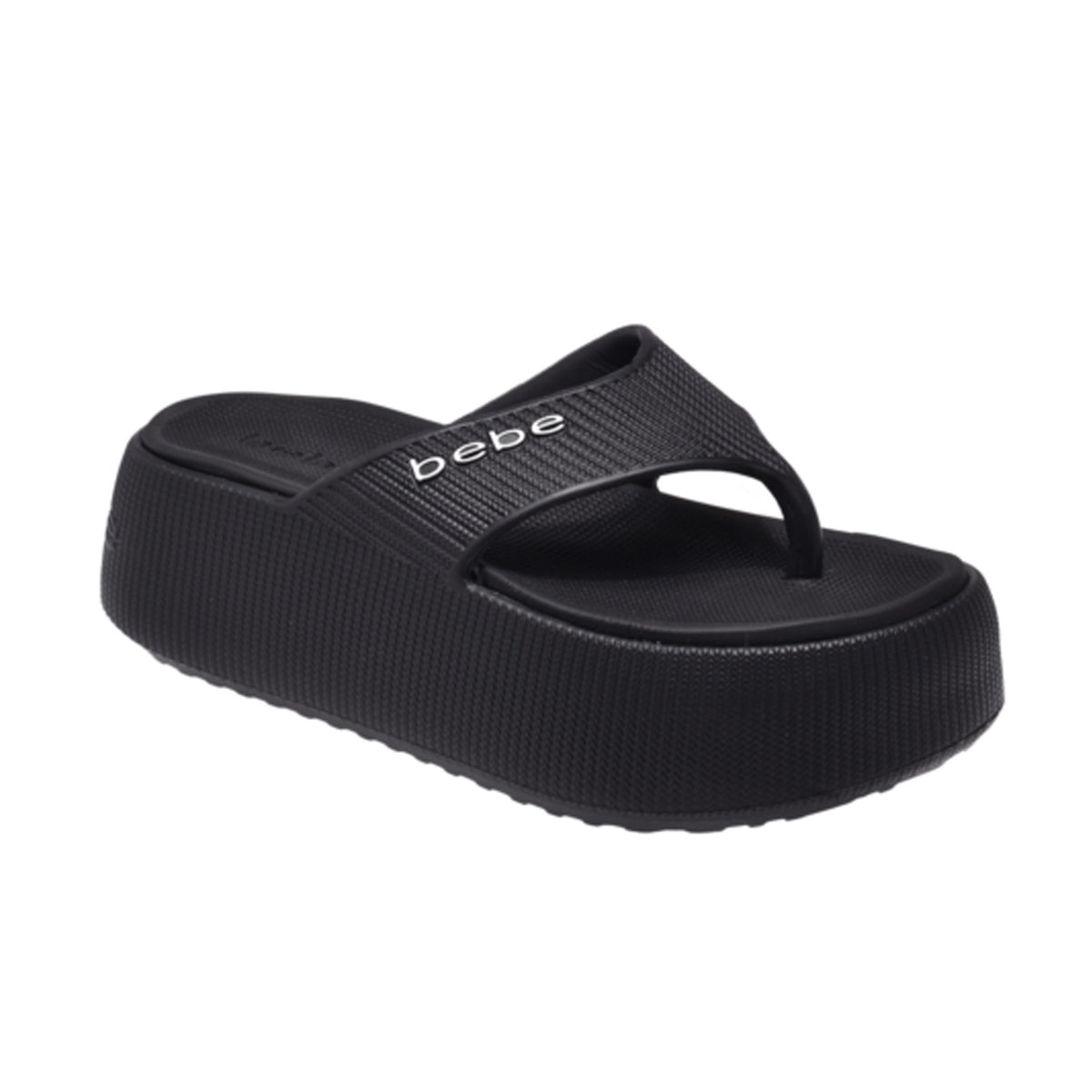 bebe Puffi Women Flip Flop-23303-black