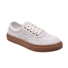 Jeep Low Cut Lace Court Suede Sneaker-P10120020k-OffWhite