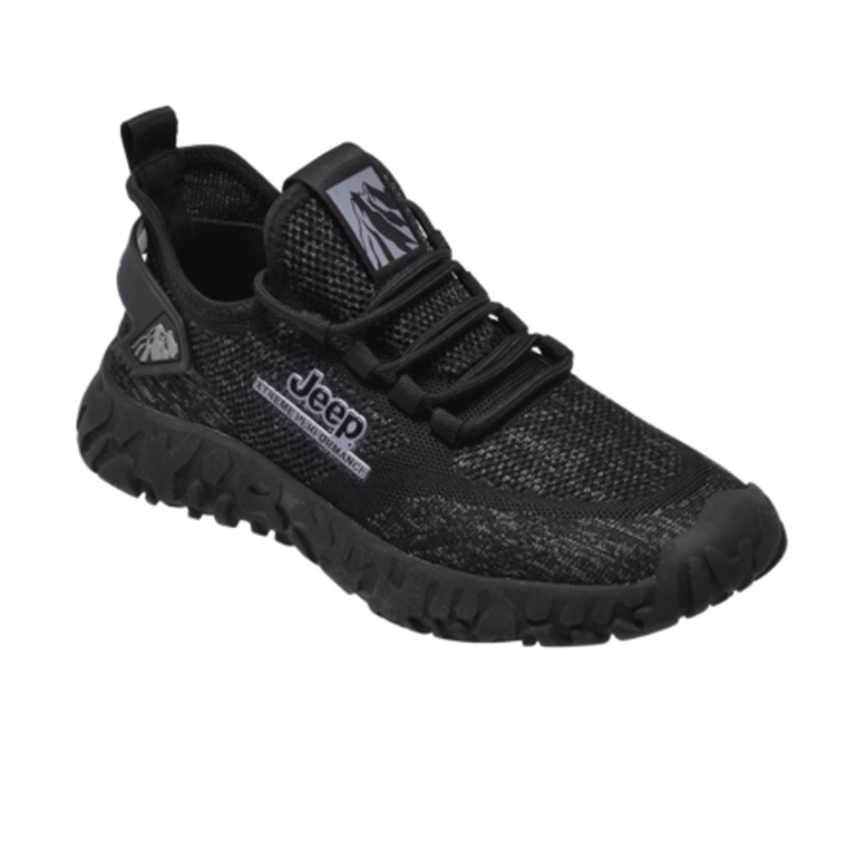 Jeep Low Top Lace Xtreme Perofrmance Sneaker-C321591208-Black