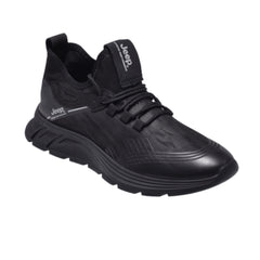 Jeep Mid Top Lace Versatile Sneaker-B231591385-Black