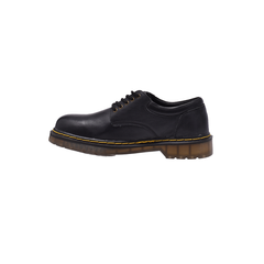 Jeep Low Cut Lace Round Toe Shoes-P02220090k-Black