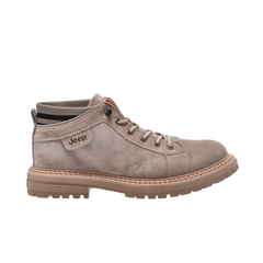Jeep Ankle Lace Suede Boot-P03232621K-Khaki