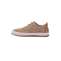 Jeep Low Cut Lace Court Sneaker-P213M01137-Khaki