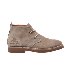 Jeep Ankle Lace Suede Boot-P214M08205-Beige
