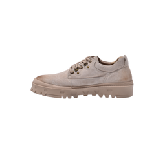 Jeep Low Cut Lace Round Toe Suede Shoes-P223M05092-Beige