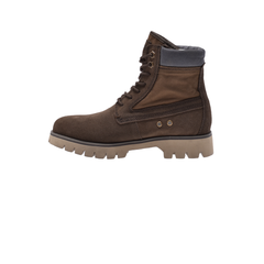 Jeep Ankle Lace Padded Suede Boot-P693153K-Brown