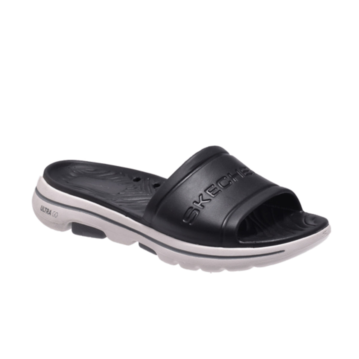 Skechers Foamies Go Walk Cruisen Slide 243021 -Black White Gray OK