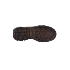 Jeep Ankle Lace Cap Toe Soft Leather Boot-P214M06083-Camel