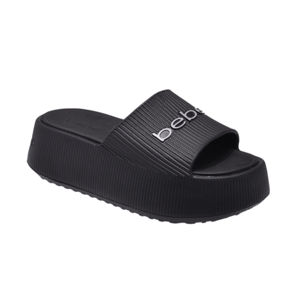 bebe Ploffy Women Slide-23162-JetBlack