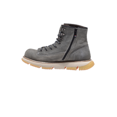 Jeep High Top Lace up Soft Leather Boot-P341291154-Olive