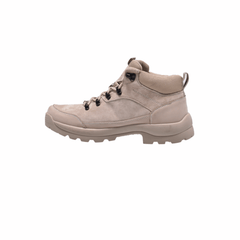 Jeep Mid Top Lace Combat Padded Suede Boot-P131291239-Beige