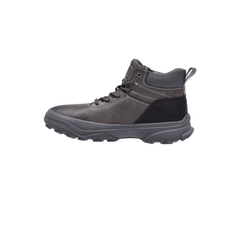 Jeep Ankle Lace Chunky Soft Leather Boot-P141291105-Gray