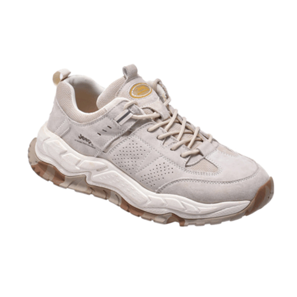 Jeep Low Cut Lace Chunky Sneaker-P131591202-White