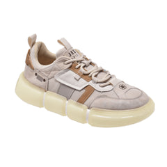 Jeep Low Cut Lace Chunky Sneaker-5319116193-Gray