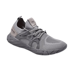 Jeep Low Cut Lace Comfort Mesh Sneaker-P211091203-Gray