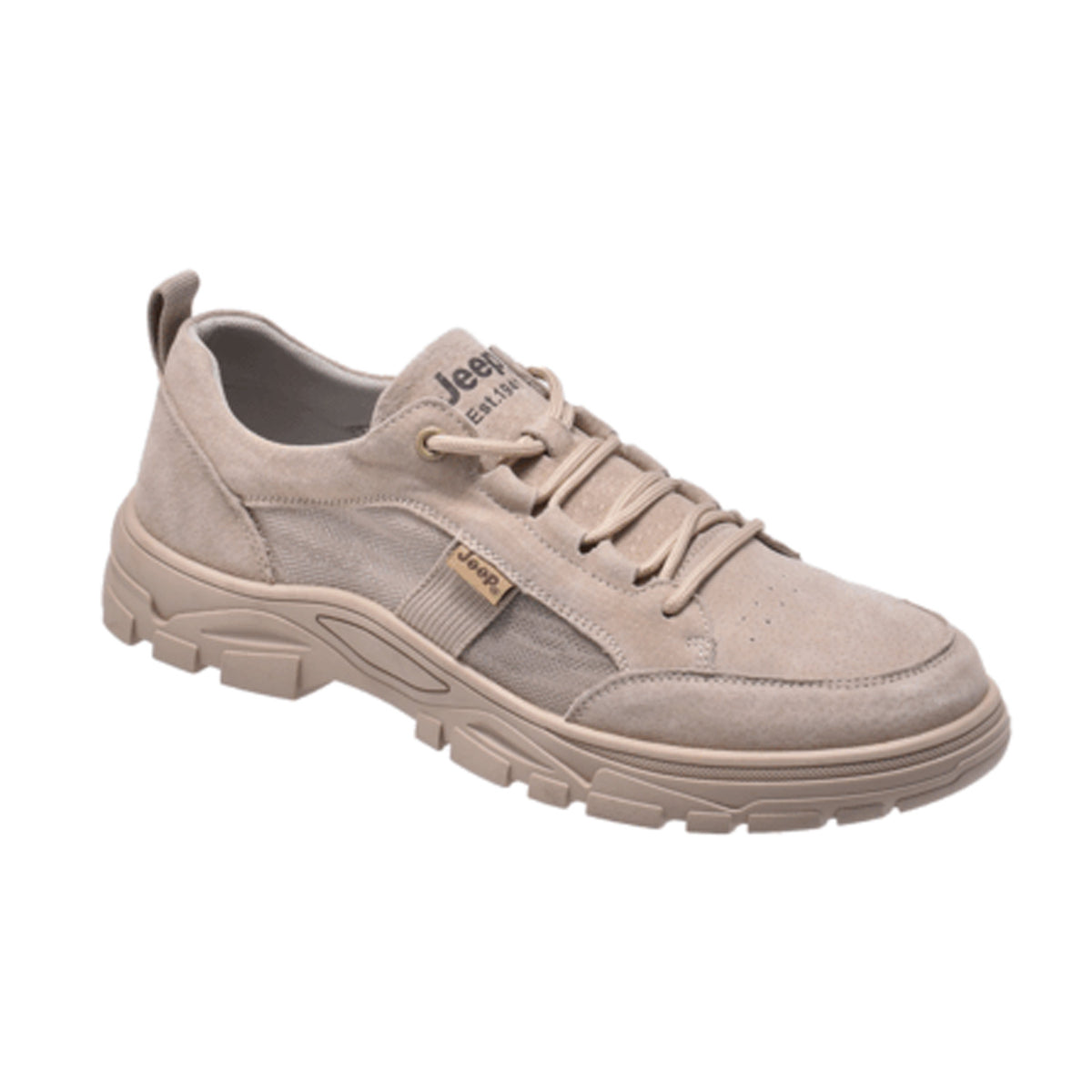 Jeep Low Cut Lace Chunky Sneaker-P801036K-Gray