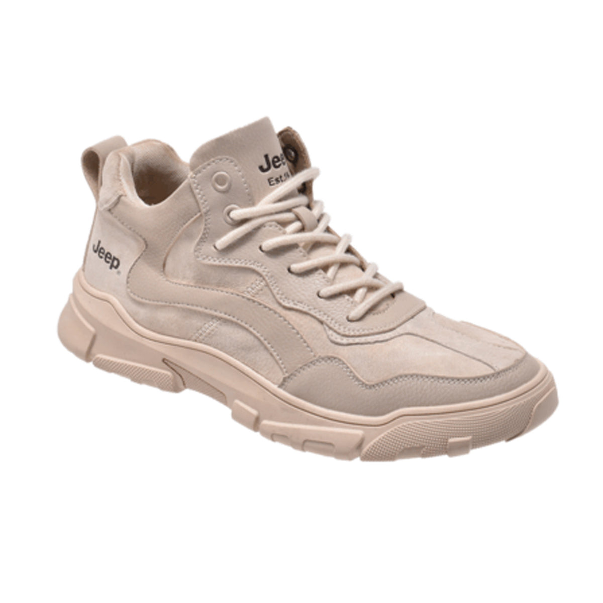 Jeep Mid Lace Versatile Sneaker-P03220210K-Gray