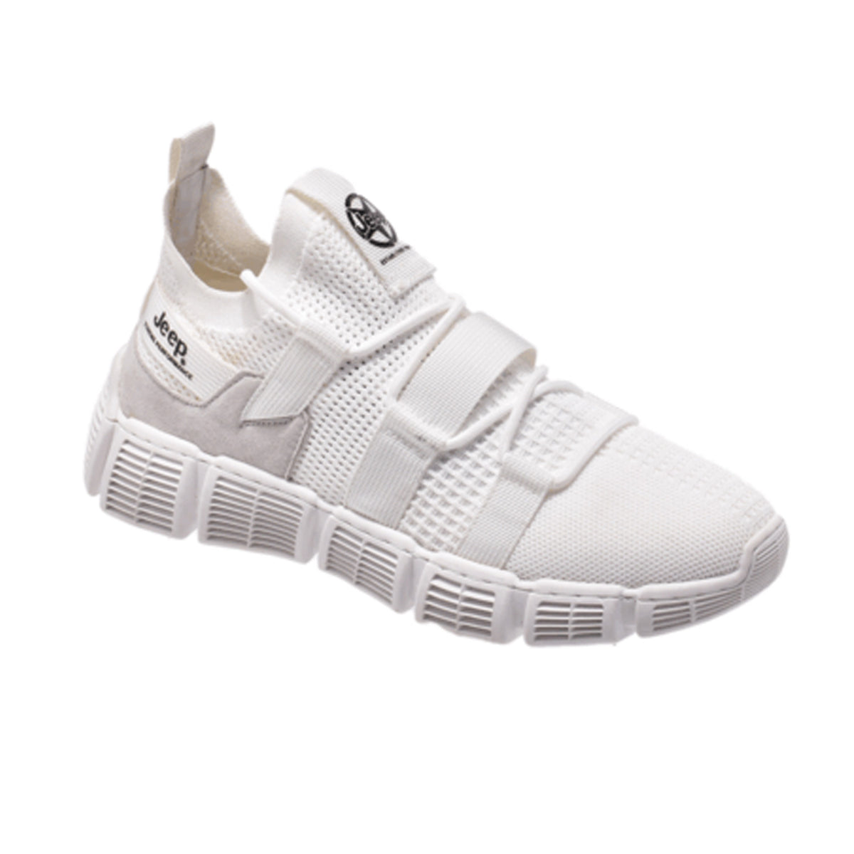 Jeep Low Cut Slip On Comfort Mesh Sneaker-J111591224-Gray